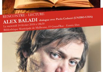 « Rencontre-lecture » avec ALEX BALADI