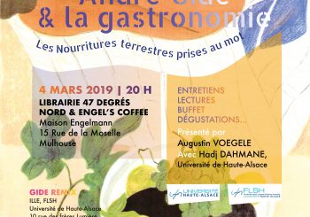 André Gide et la gastronomie. Les « Nourritures terrestres » prises au mot