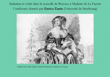 Enrica Zanin, « Imitation et vérité dans la nouvelle de Boccace à Madame de La Fayette »