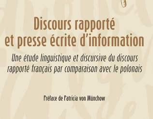 Discours rapporté et presse écrite d’information